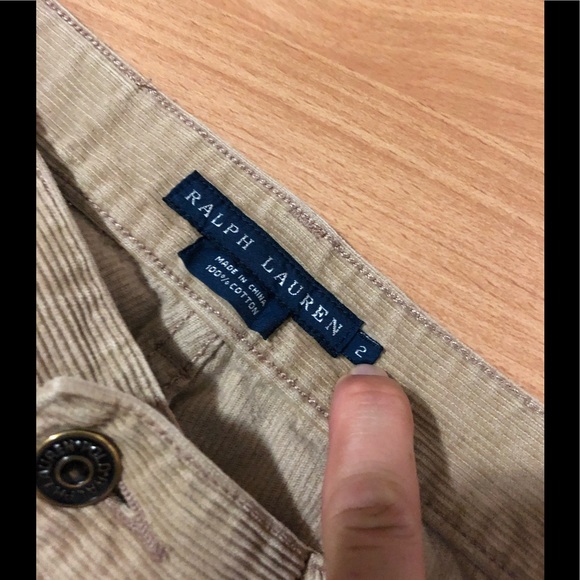 Ralph Lauren corduroy khaki pants - Picture 4 of 6